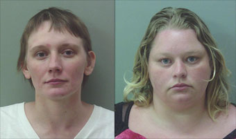 Brittany Ledford and Rebecca Stokes